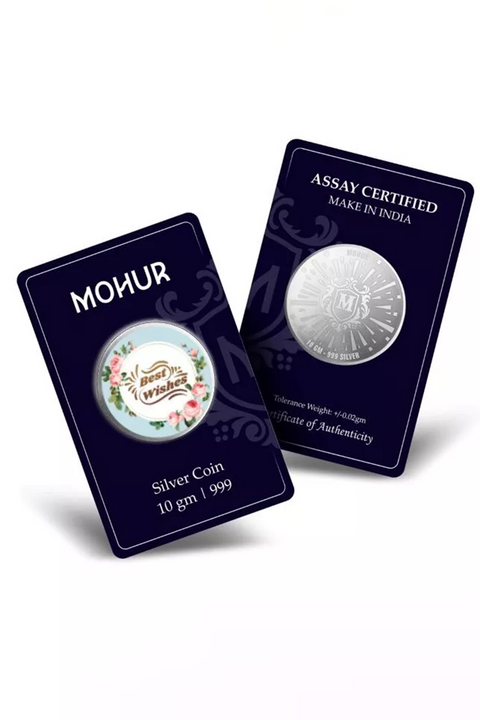 999 Pure Silver Best Wishes Coins (Design 38)