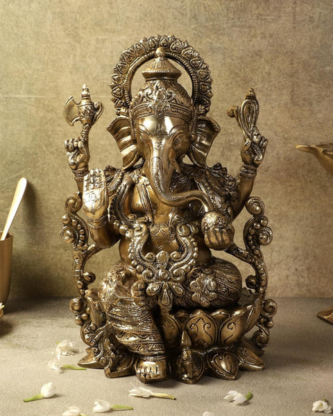 Brass Ganesha