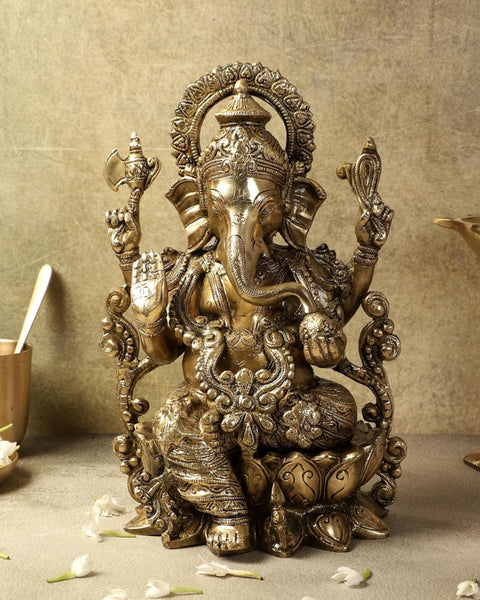 Brass Ganesha