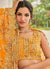 Designer Yellow Color Pure Faux Georgette Embroidered Wedding Festival Circular Lehenga Choli (D249)