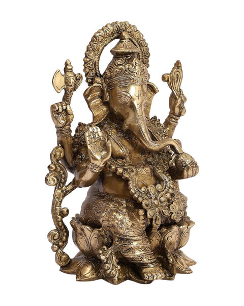 Brass Ganesha