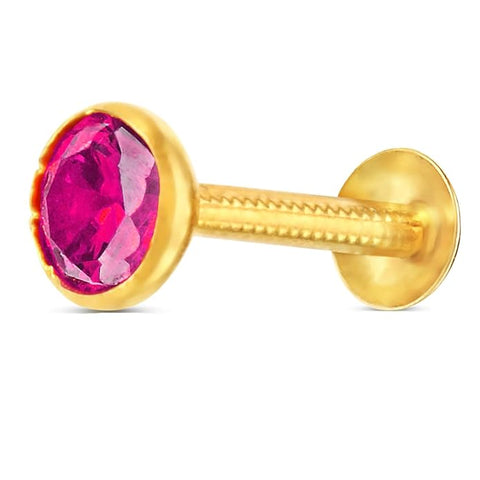 22 KT Pure Gold Designer Nose Pin by Paaie (D31)