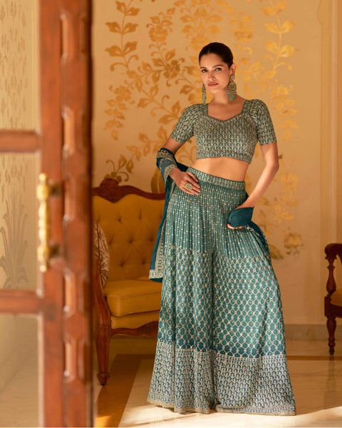 Top and Palazzo Set
