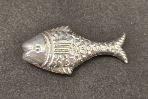 925 Silver Fish Figurine Invite Prosperity, Health & Success