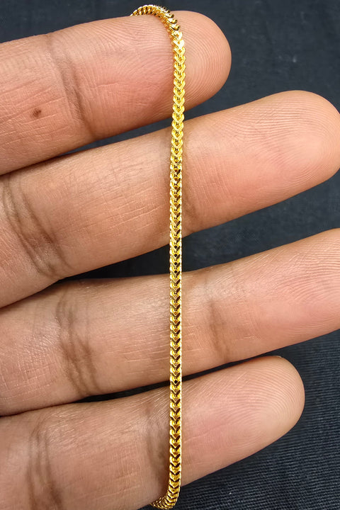 22 KT Gold Designer Chain by Paaie (D148)