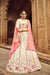 Designer Beige Color Georgette Thread With Sequence Embroidered Lehenga Choli (D202)