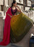 Designer Olive Green Color Chinon Silk Multi Embroidery Wedding Lehenga Choli (D213)