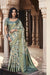 Teal Blue Color Handloom Silk Weaving Work Trendy Saree For Casual or Party Wear(D700)