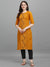 Designer Mustard Yellow Color Indian Ethnic Kurti in Fancy For Casual Wear (K1009)