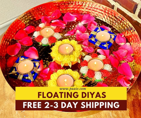 Set of 2 - Designer Floating Candles