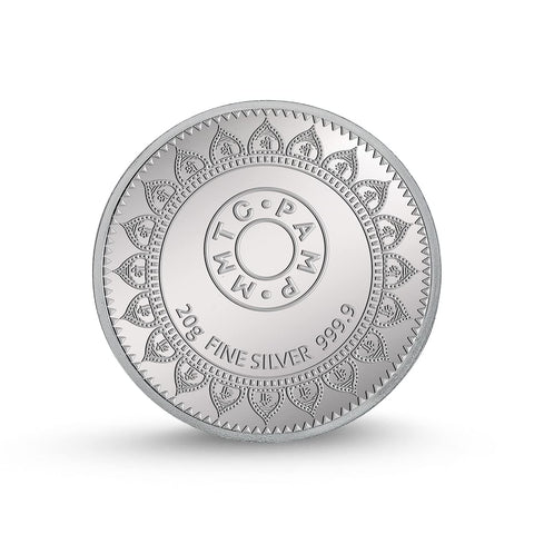 999 Asht Lakshmi Pure Silver 20 Grams Coin