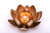 Metal Lotus Candle And Tealight Holder Flower Design Gold In Color (Design 164)