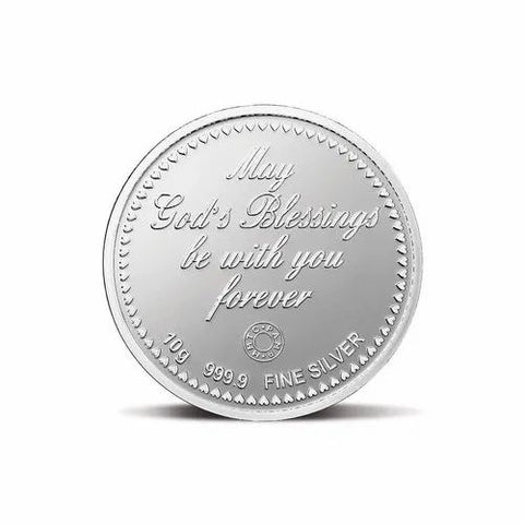 999 New Born Baby Coin Pure Silver 10 Grams Coin