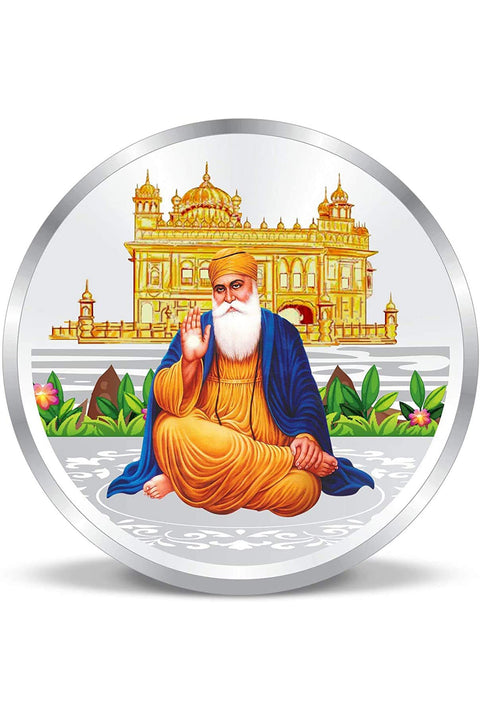 999 Guru Nanak Pure Silver Coin