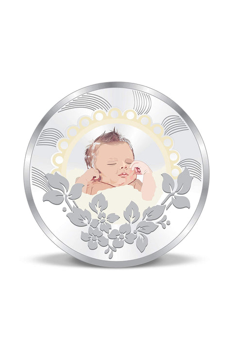 999 Baby Coin Pure Silver 10 Grams Coin (Design 15)