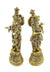 Brass Radha Krishna Statue Pair| 15 Inches(Design 123)