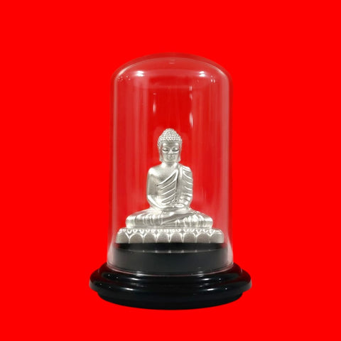 999 Pure Silver Round Buddha ji Idol