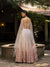 Carnation Pink Ombre Lehenga Set For Party Wear (D275)