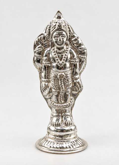 925 Pure Silver Kuber Ji For Pooja (D39)