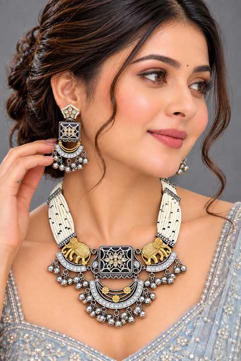Necklace With Earrings