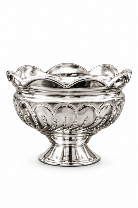 Designer 925 Solid Silver chandan Bowl (Design 68)