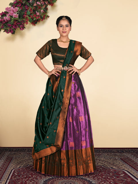 Half Saree 
