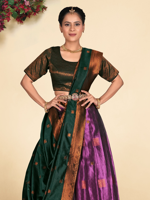  Half Saree 