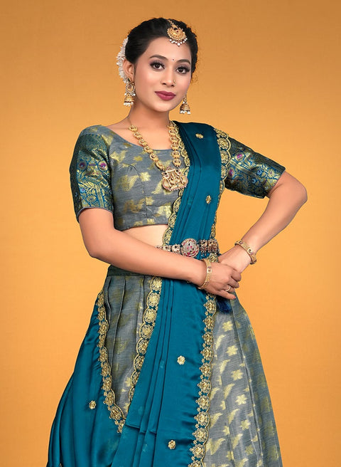 Half Saree 