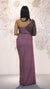 Burgundy Lycra Solid One Shoulder Embroidered Bodycon Dress For Party Wear (D54)