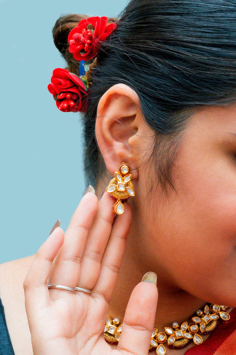 Necklace with Earrings
