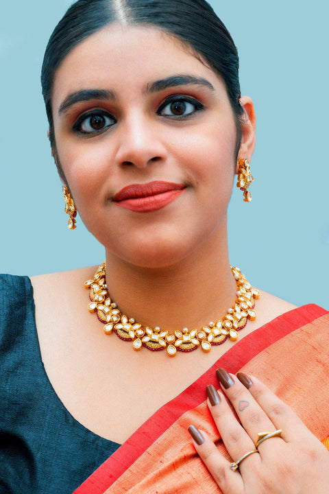 Necklace with Earrings