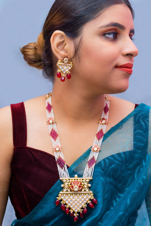 Necklace With Earrings