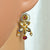 Designer Gold Plated Royal Kundan & Ruby Necklace with Earrings (D725)