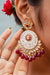 Gold Plated Beautifully Royal Kundan & Ruby Beaded Earrings (E770)
