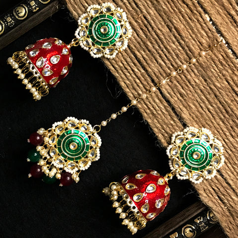 Earring With Mangtika