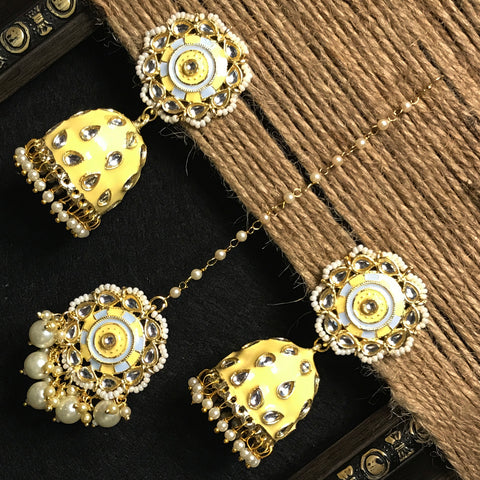 Earring With Mangtika