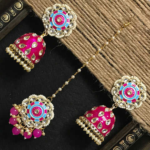 Earring With Mangtikka
