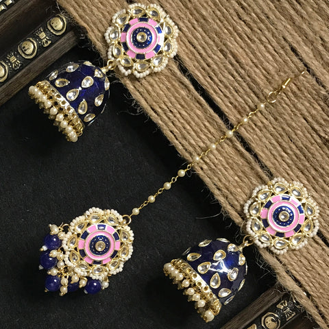 Earring With Mangtika