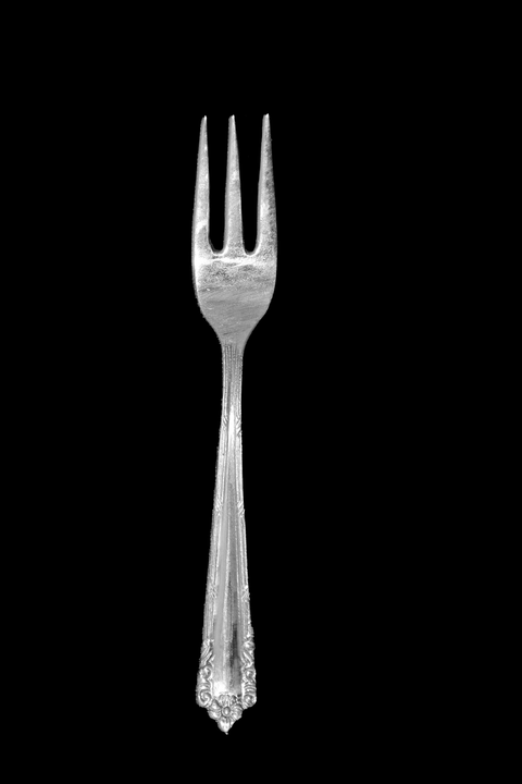 925 Solid Silver Designer Fork