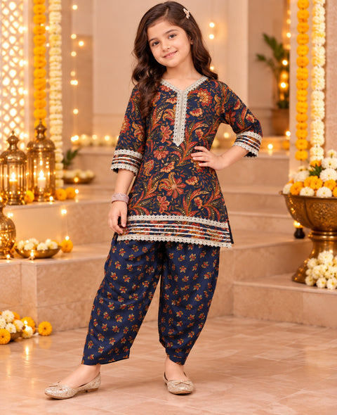 Kurta with Patiala Salwar 