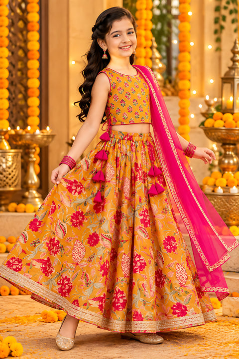 Lehenga Choli Set with Dupatta