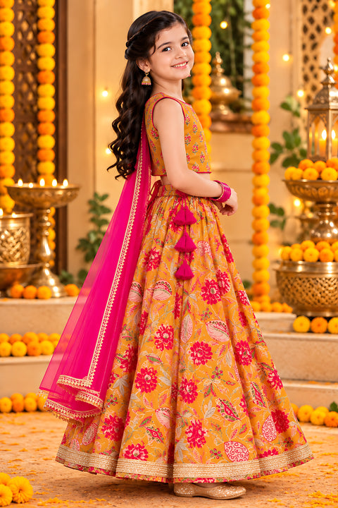 Lehenga Choli Set with Dupatta