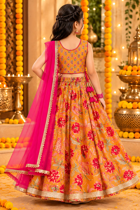 Lehenga Choli Set with Dupatta