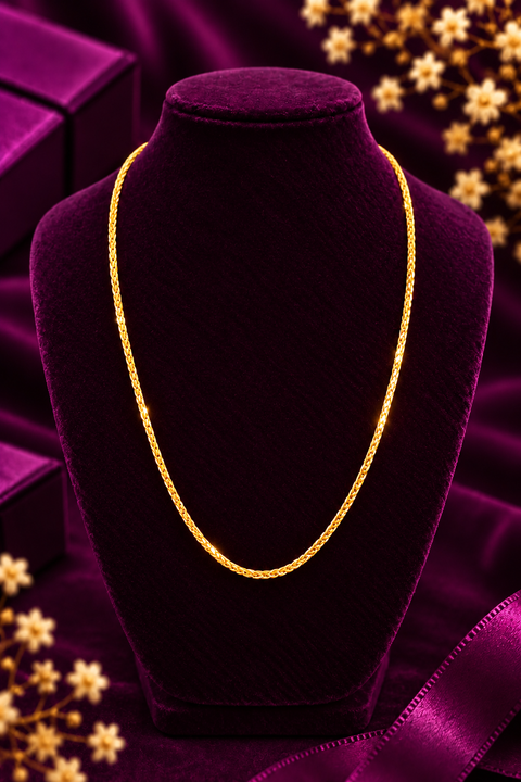 Designer 22 KT Gold Chain (D154)