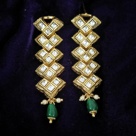 Beautiful Kundan Contemporary Earrings