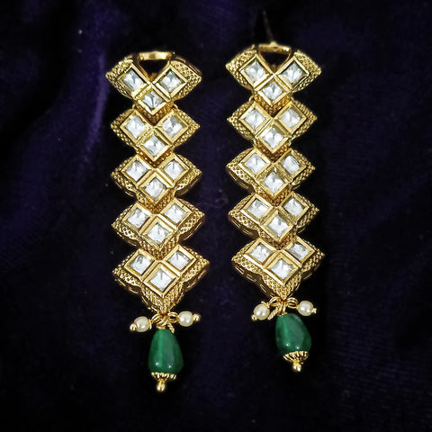 Beautiful Kundan Contemporary Earrings (E201)