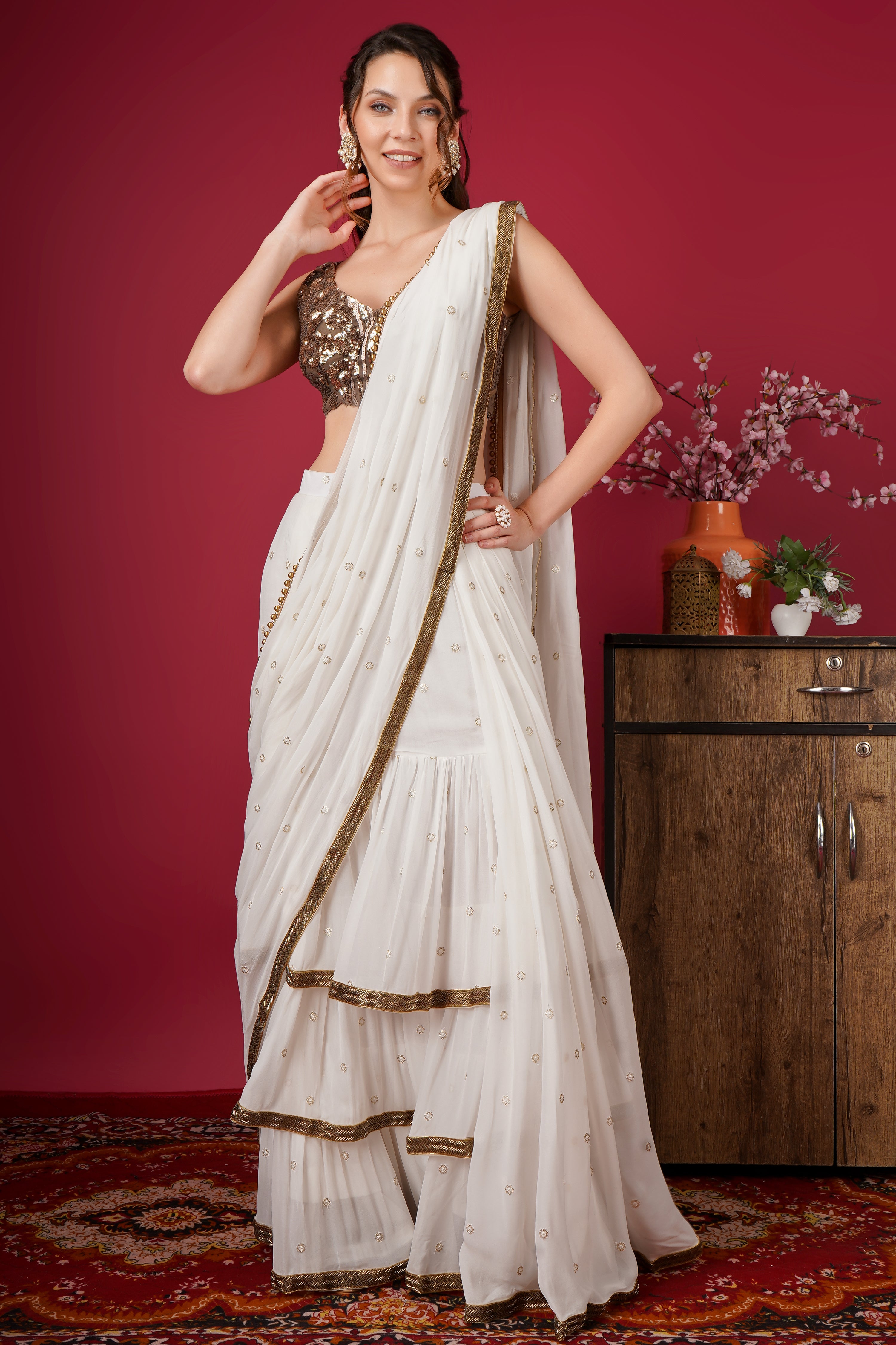 Cocktail Dresses | Gowns | Draped Sarees | Dresses | Paaie Tagged "SAREE"  PAAIE