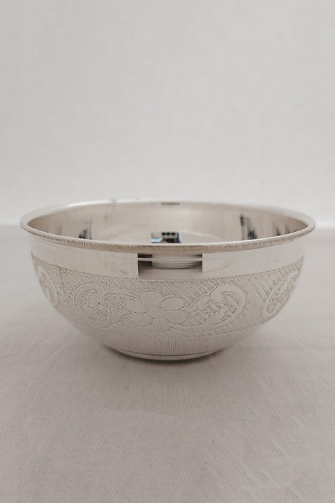 925 Solid Silver Designer Bowl (Design 17)