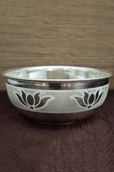 925 Solid Silver Designer Bowl (Design 35)