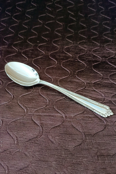 925 Solid Silver Medium Size Designer Spoon (Design 4)